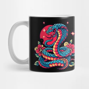 King Cobra Traditional Tattoo Mug